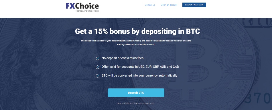 fx choice bitcoin